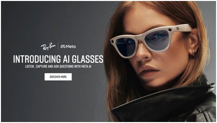 Rise of Smart Glasses - Introducing RayBan Meta AI glasses